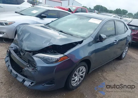 2017 Toyota Corolla Le z USA, uszkodzony, nr VIN 2T1BURHE7HC941514